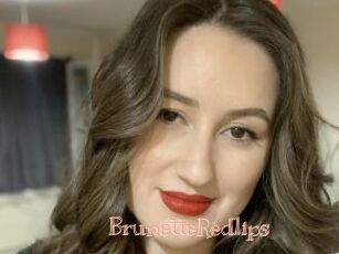 BrunetteRedlips