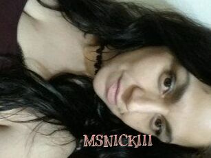MSNICKIII