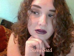 SirenSaid
