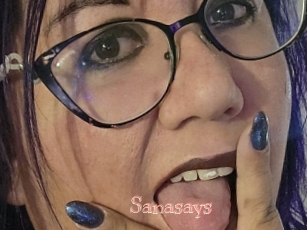 Sanasays