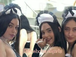 Threehotanalgirls